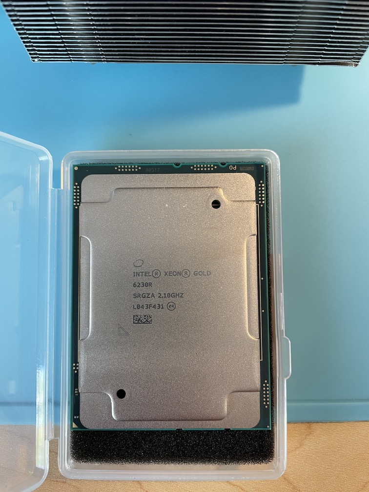 Intel Xeon Scalable Gold 2nd Gen CPU