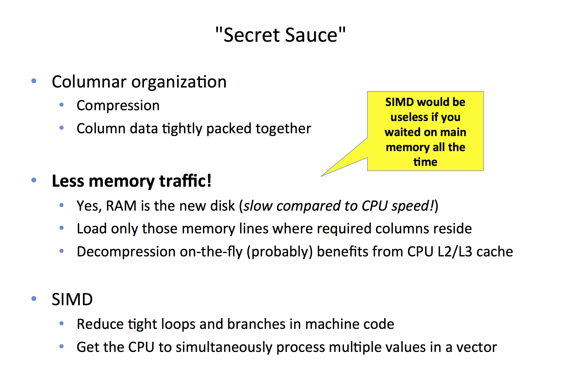 Oracle In-Memory in Action presentation